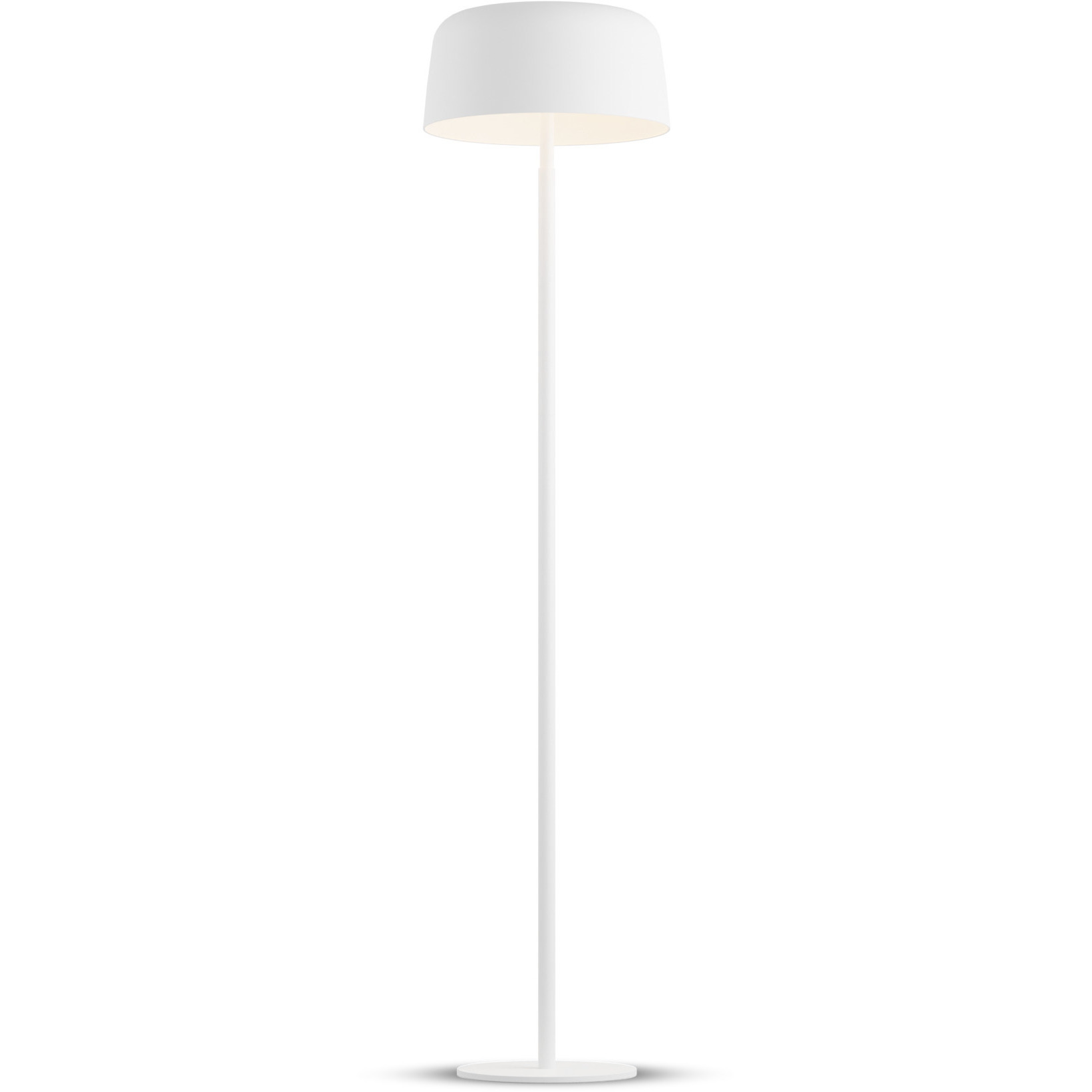 Yurei 51.5 inch 14.00 watt Matte White Floor Lamp Portable Light